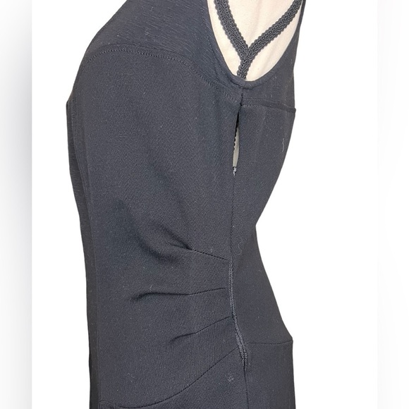 Diane Von Furstenberg Ulani Black Sheath Dress - Picture 10 of 16